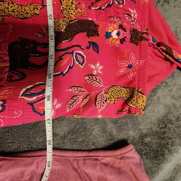 Pink Patterned Jumpsuit - Picture 6 of 12